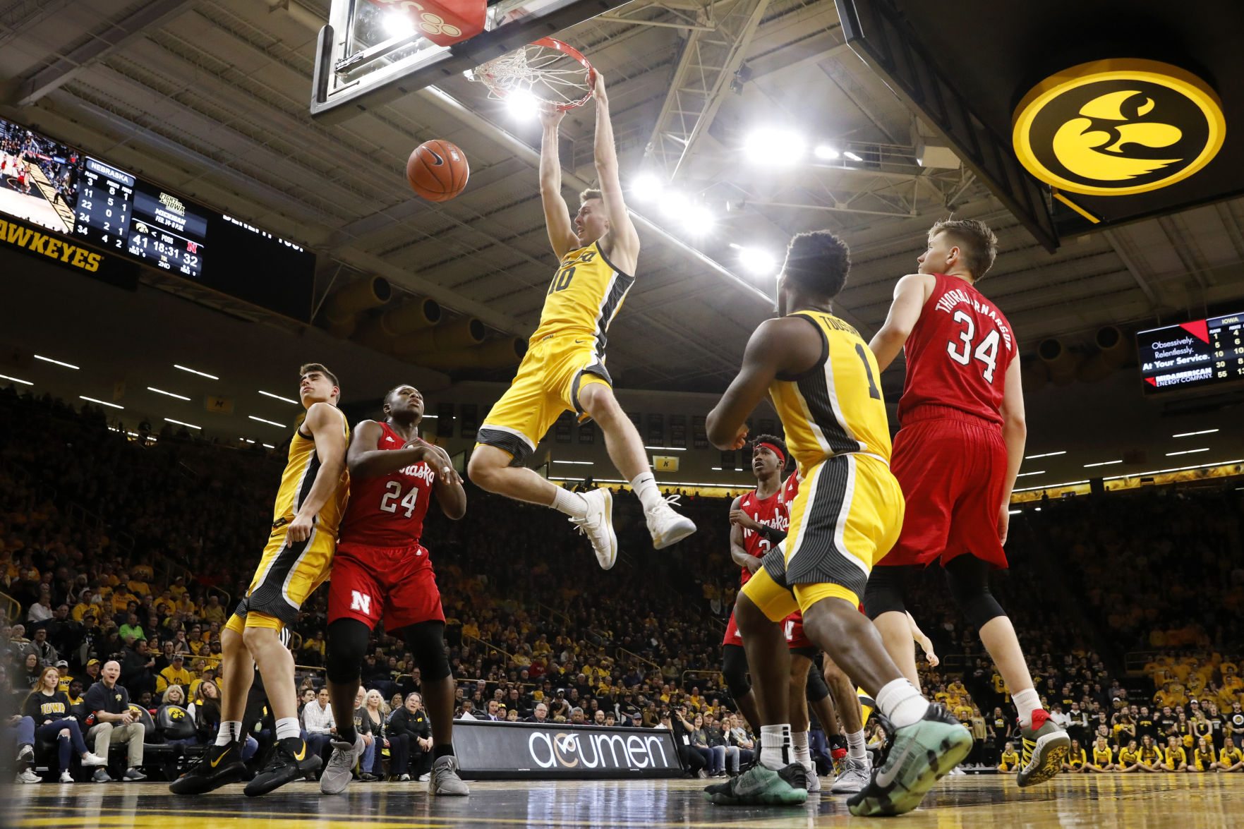 Nebraska vs. Iowa, 2.8